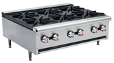 36" 6 Burner Gas Hot Plate, SHPS-36